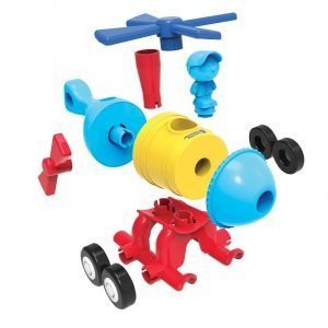 1-2-3 Build It! Rocket-Train-Helicopter - Image 4