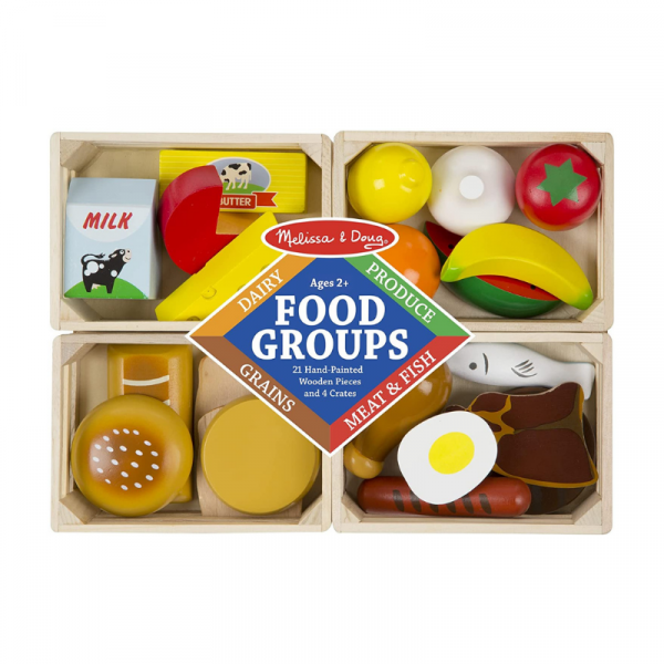 Food Groups - Wooden Play Food