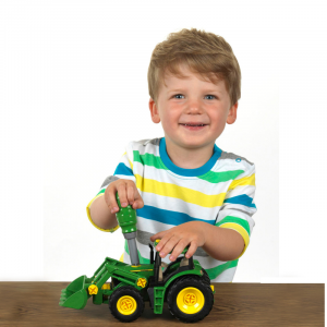 John Deere - Tractor with front loader and weight - Image 2