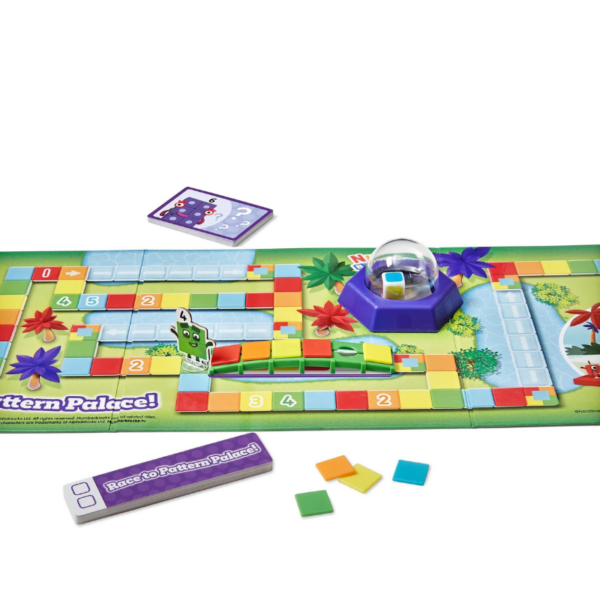 Numberblocks Race to Pattern Palace Board Game