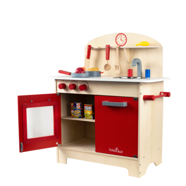 Real Wood Toys Wooden Kitchen Set